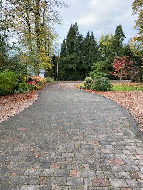 Flagstone Patio Cleaning in Leicestershire — Jet Waves Pressure Washing Leicester & Leicestershire