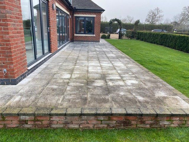 Patio Cleaning Leicester — Restore the Look in a Single Day — Jet Waves Pressure Washing Leicester & Leicestershire